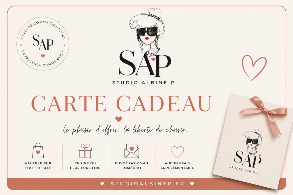 Carte Cadeau Studio Albine P