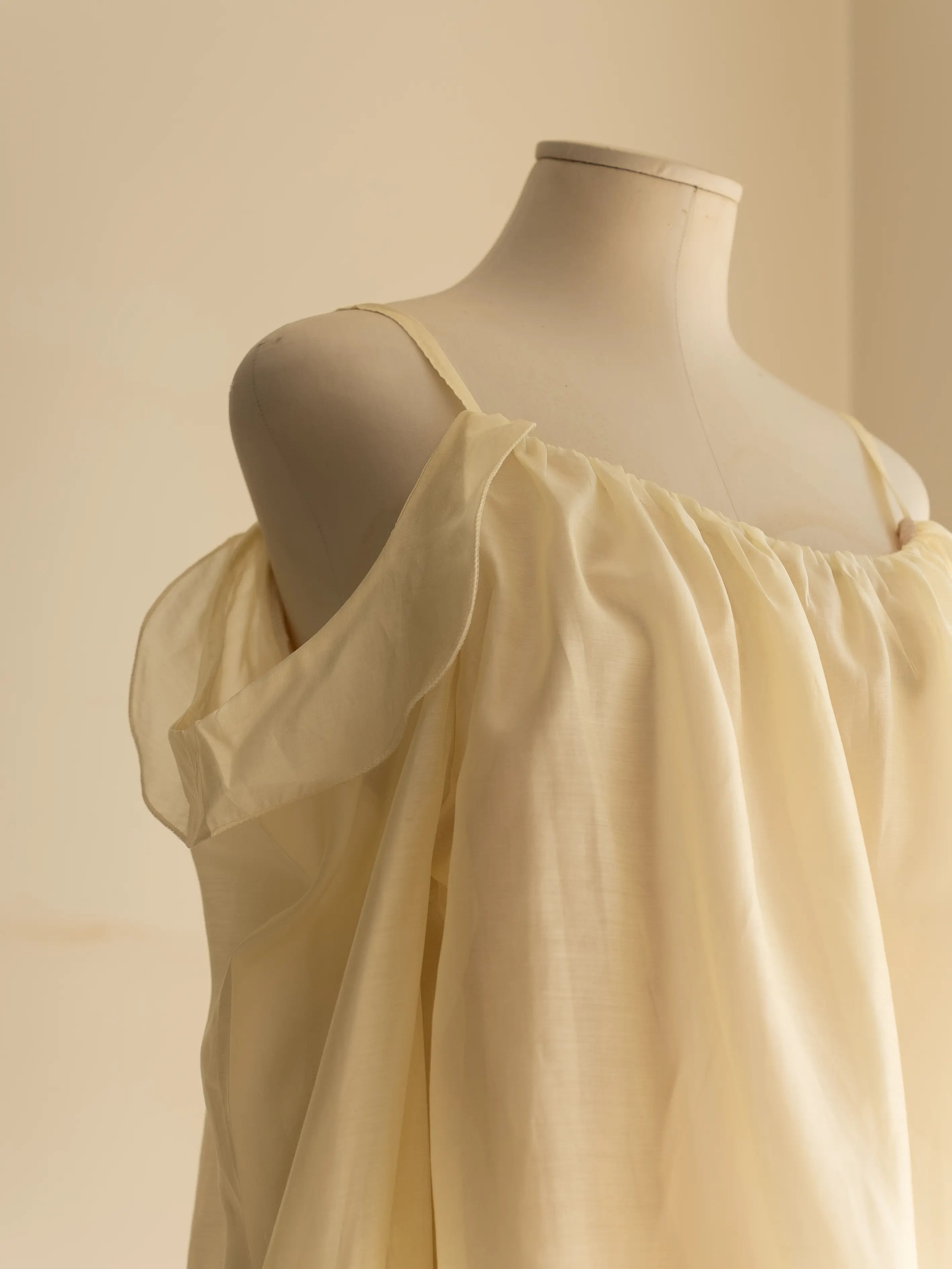 Blouse Lina Jaune Beurre