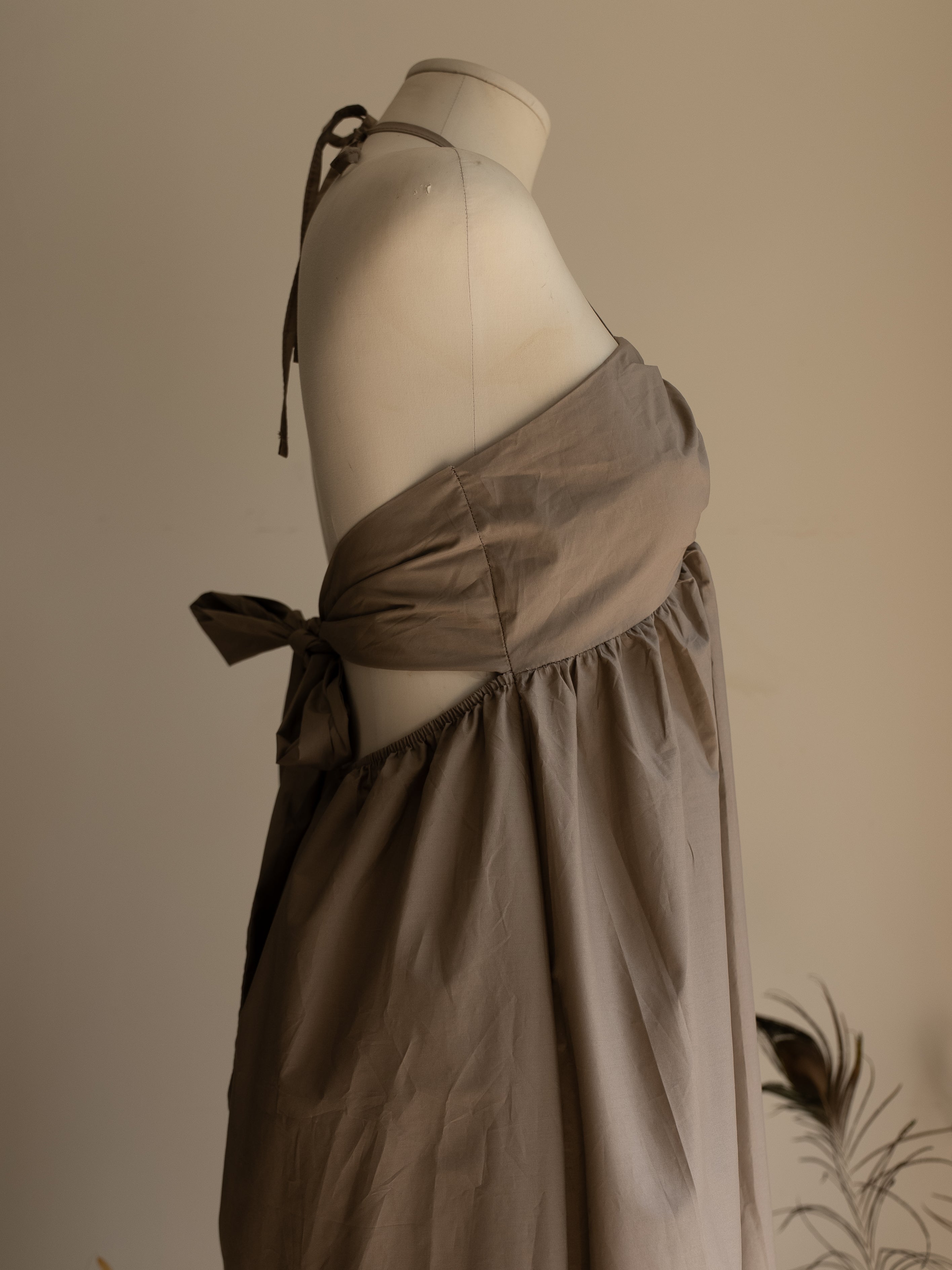 Robe Naïa Taupe