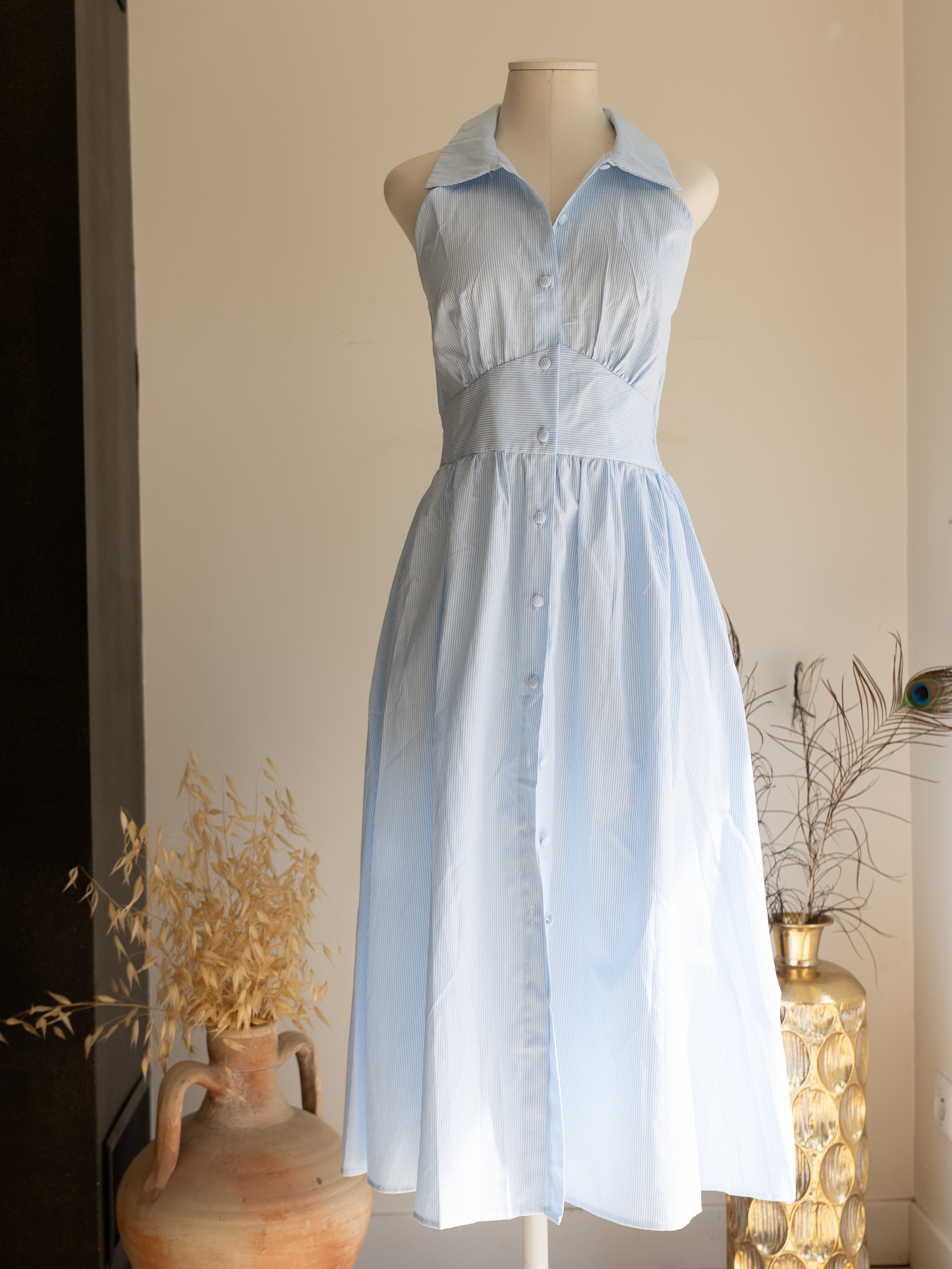 Robe longue chemise Alice