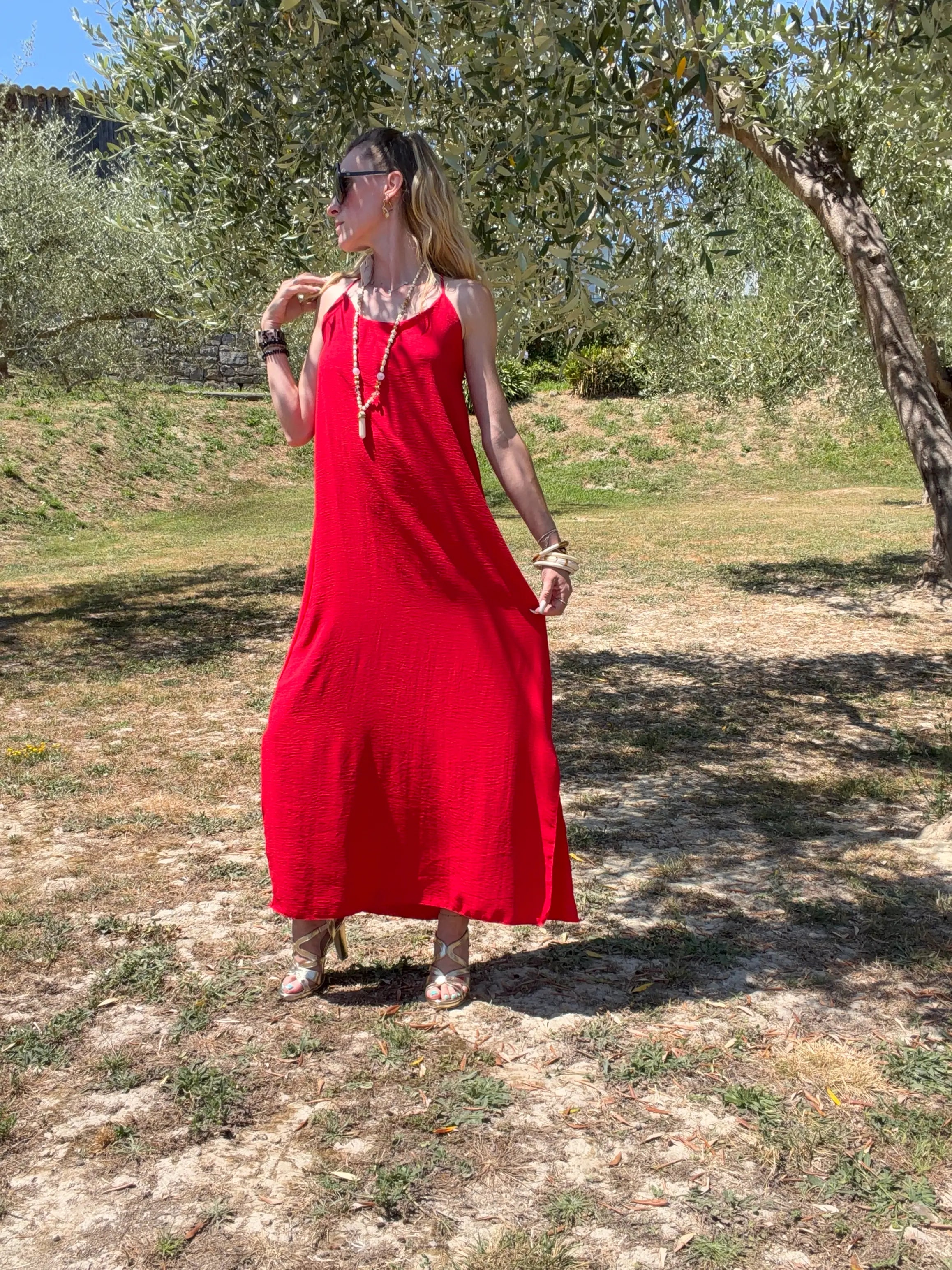 Robe Jacky Rouge