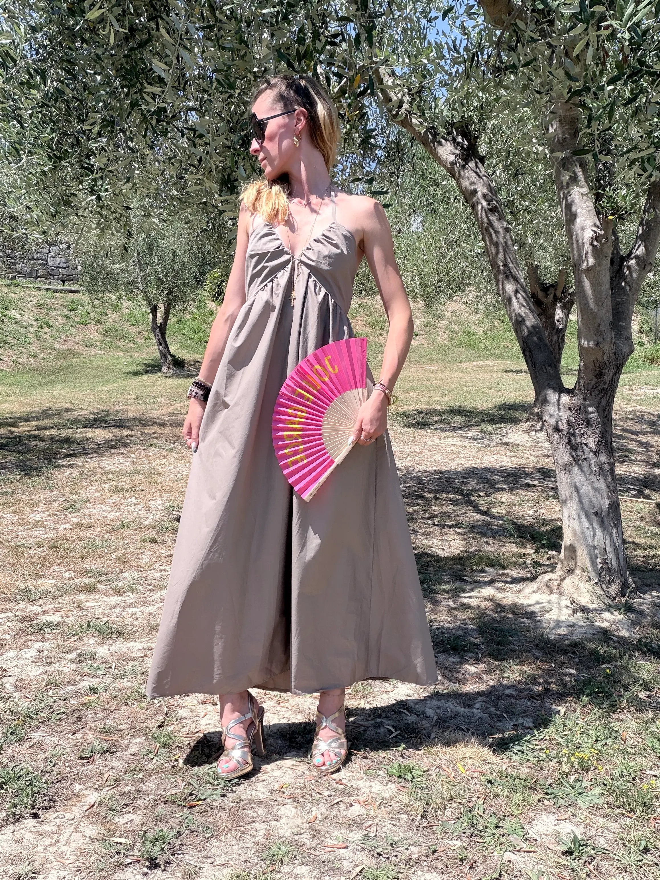 Robe Naïa Taupe