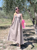 Robe Naïa Taupe