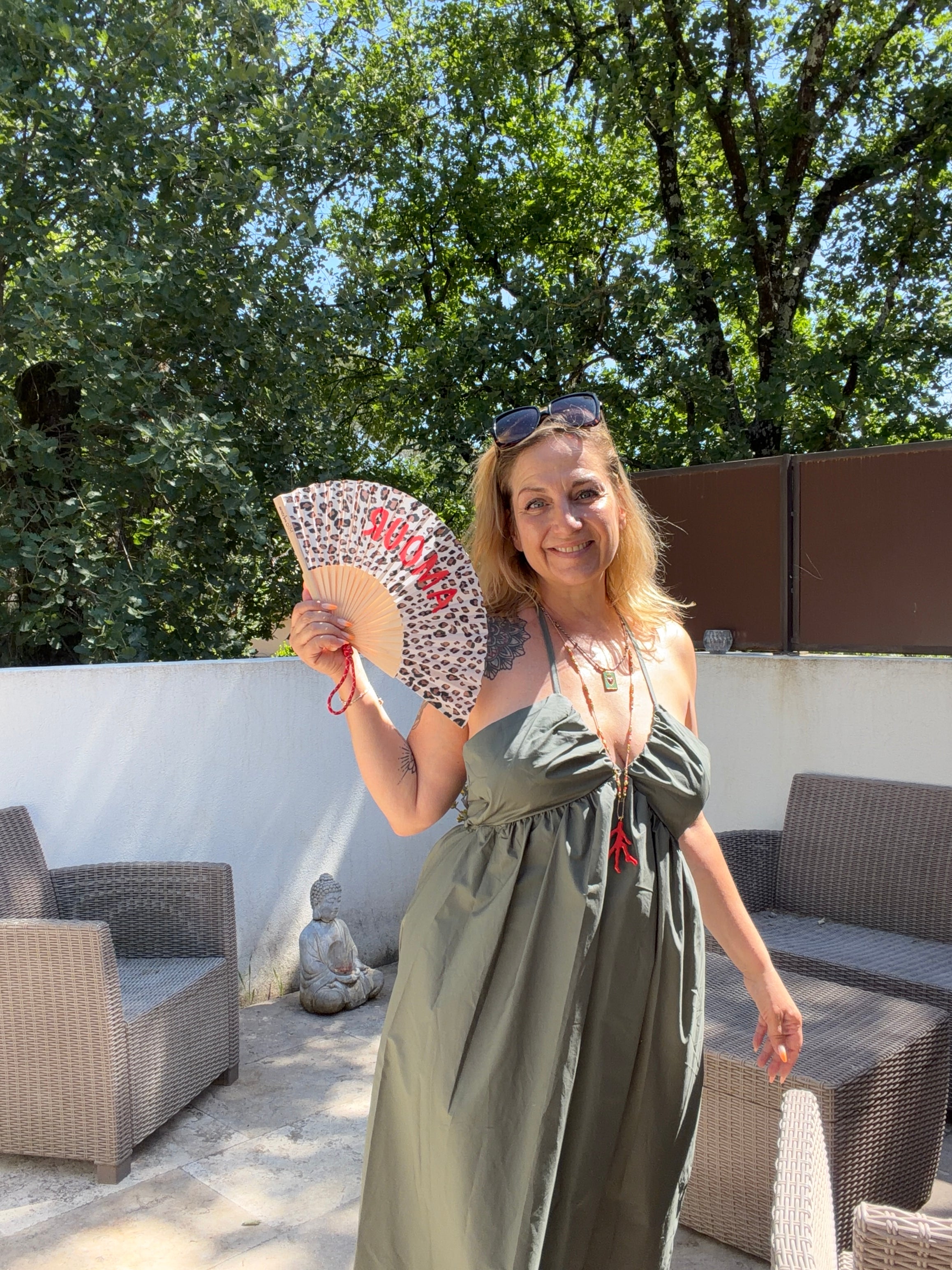 Robe Naïa Kaki