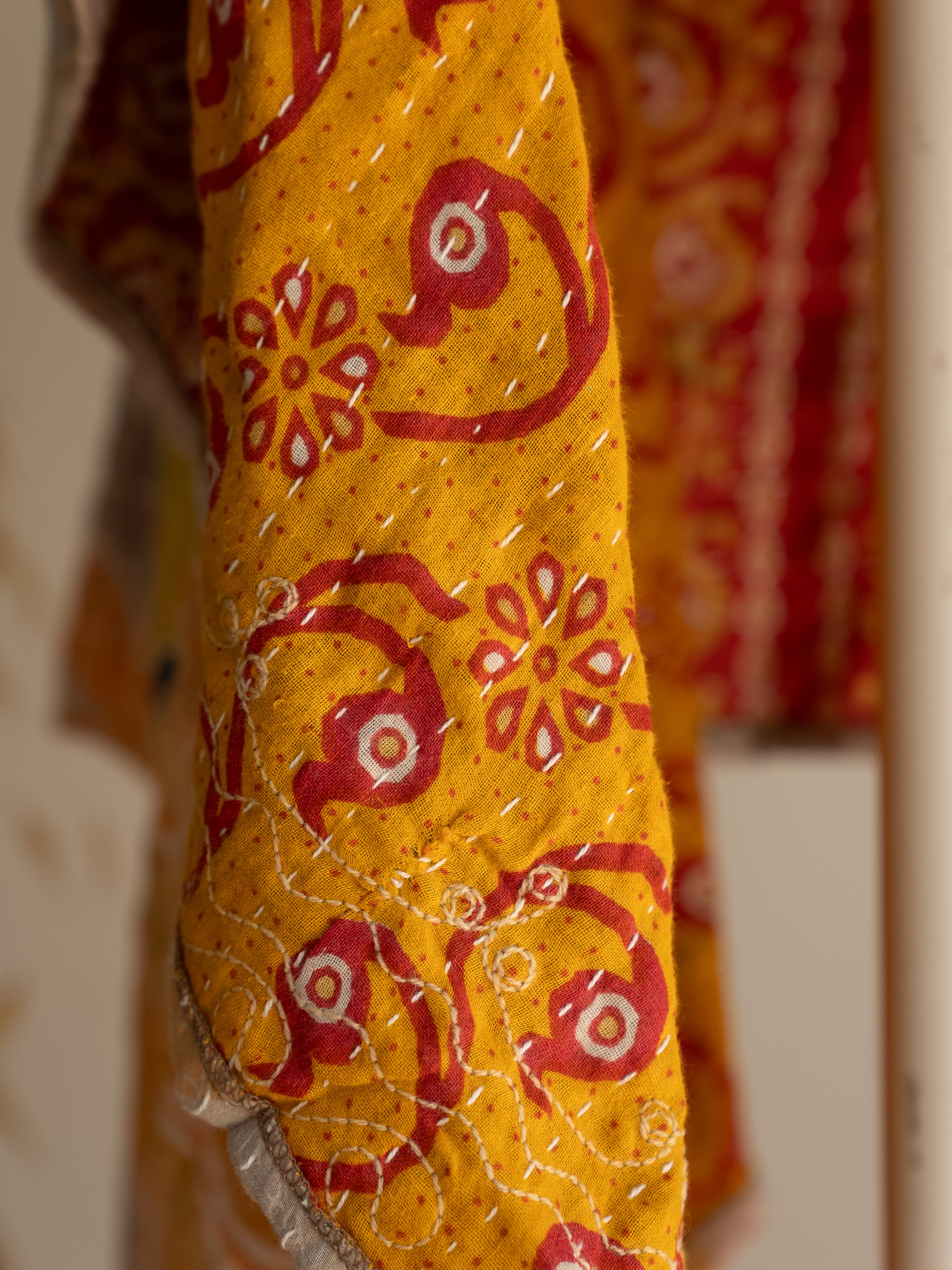 Kimono Anaya détail orange Studio Albine P