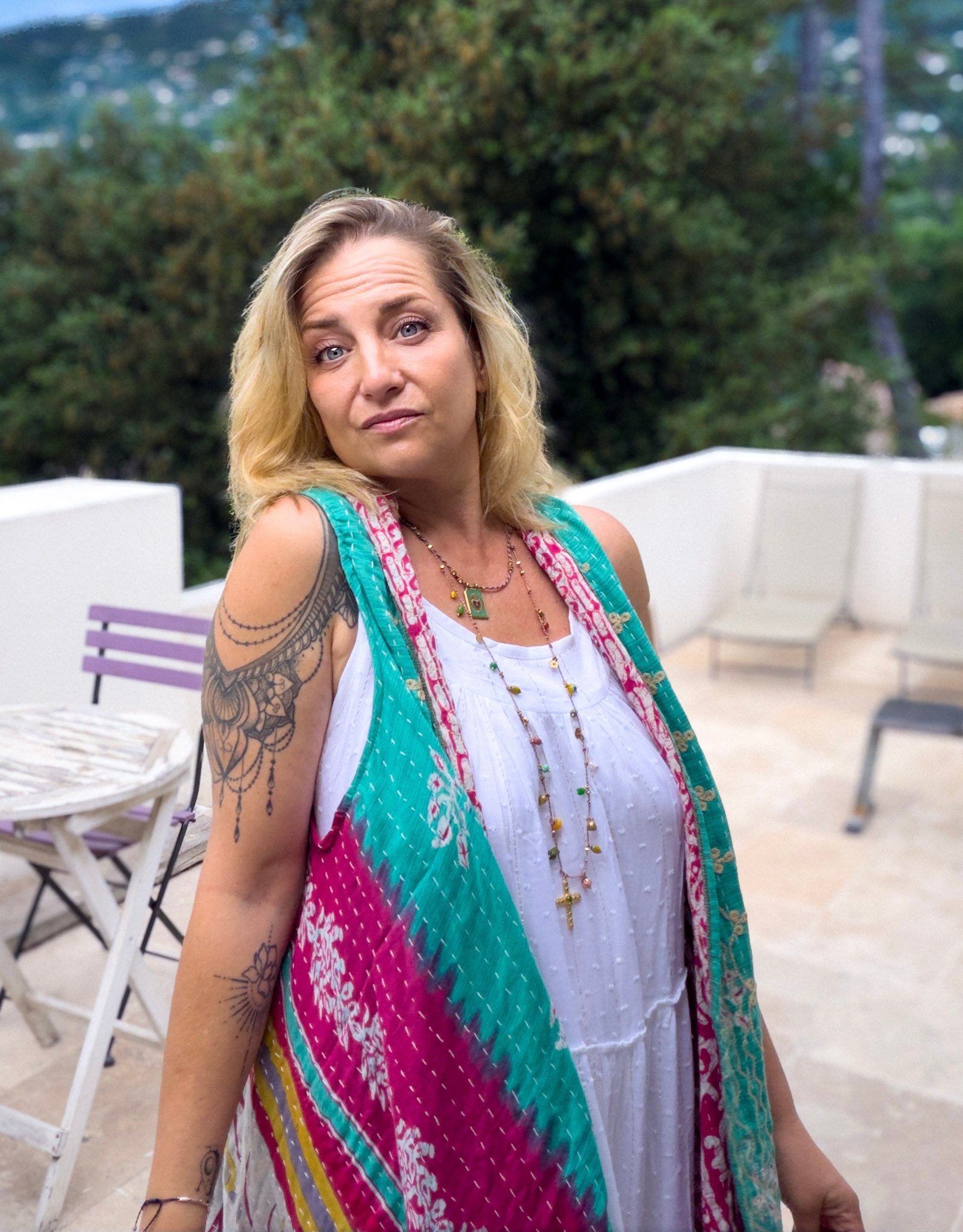 Kimono  Kali porté Studio Albine P