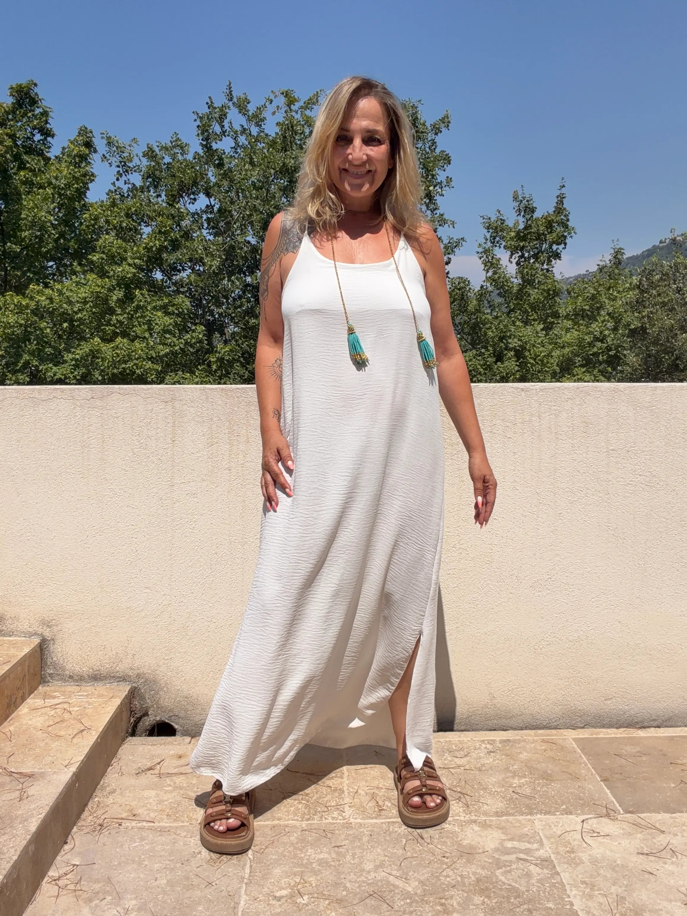 Robe Jacky Blanche