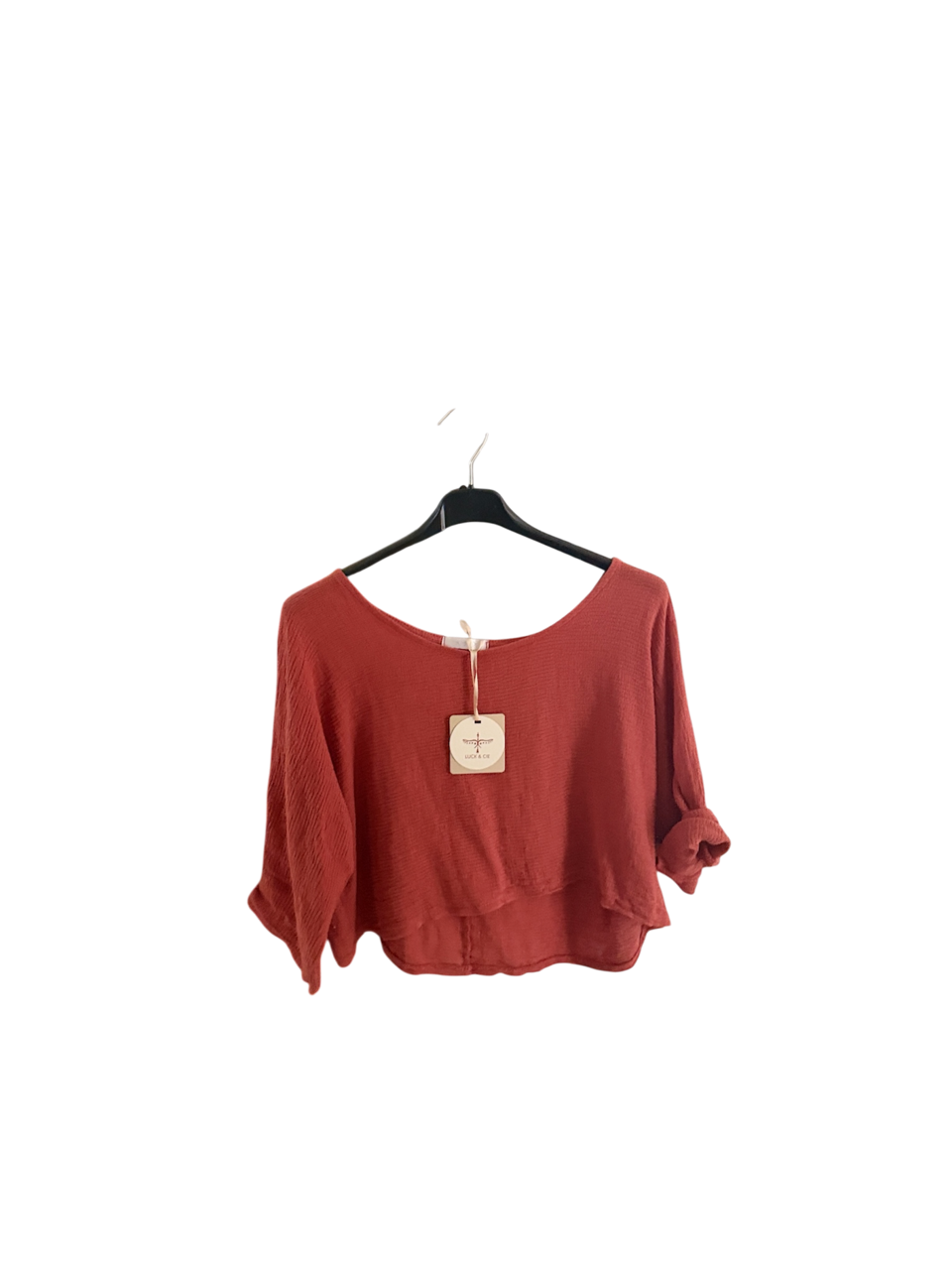 top Livia terracotta court intemporel bohème 