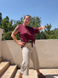T-shirt Jane Bordeaux