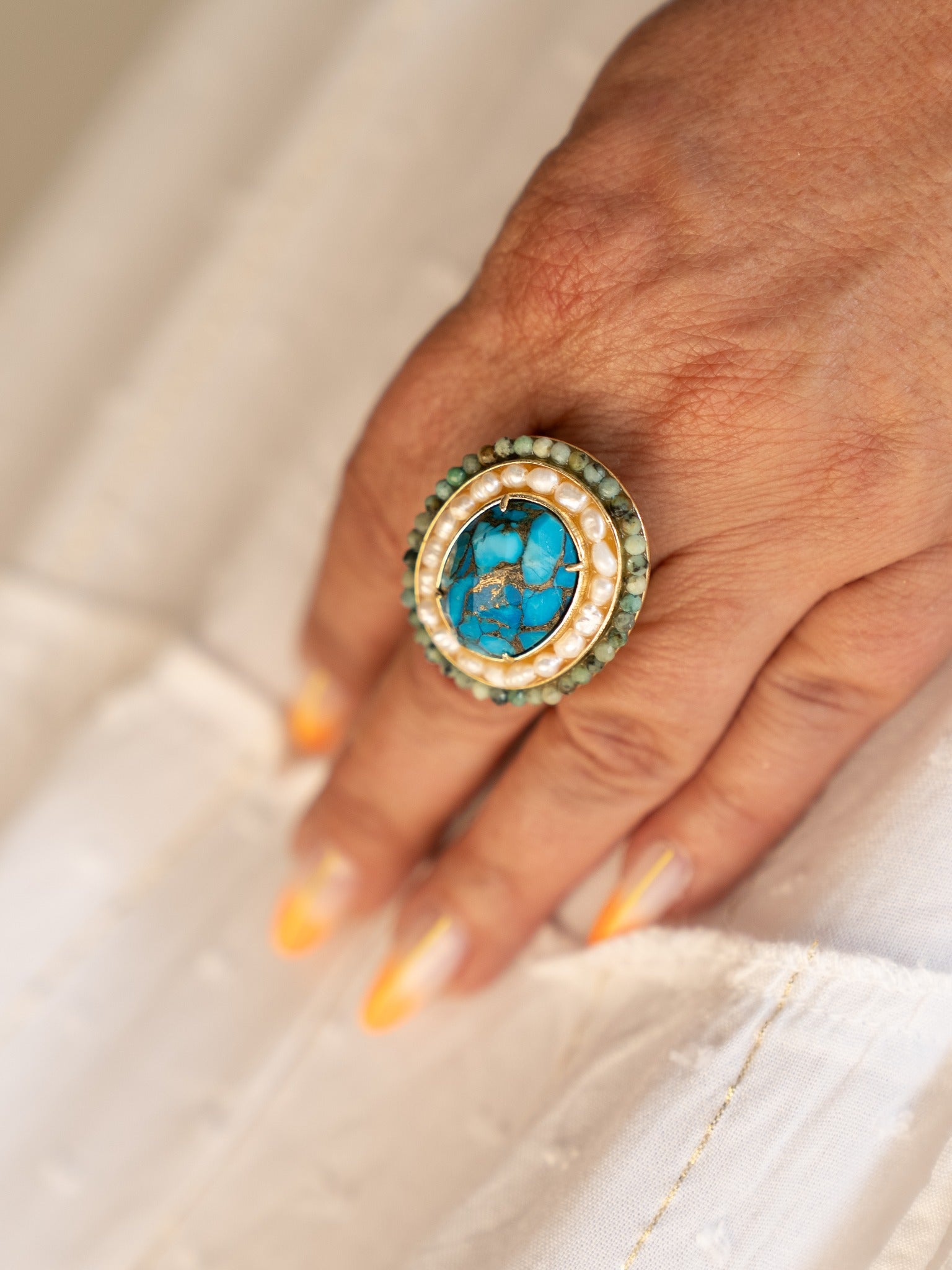 Bague Gaspard ajustable portée Studio Albine P