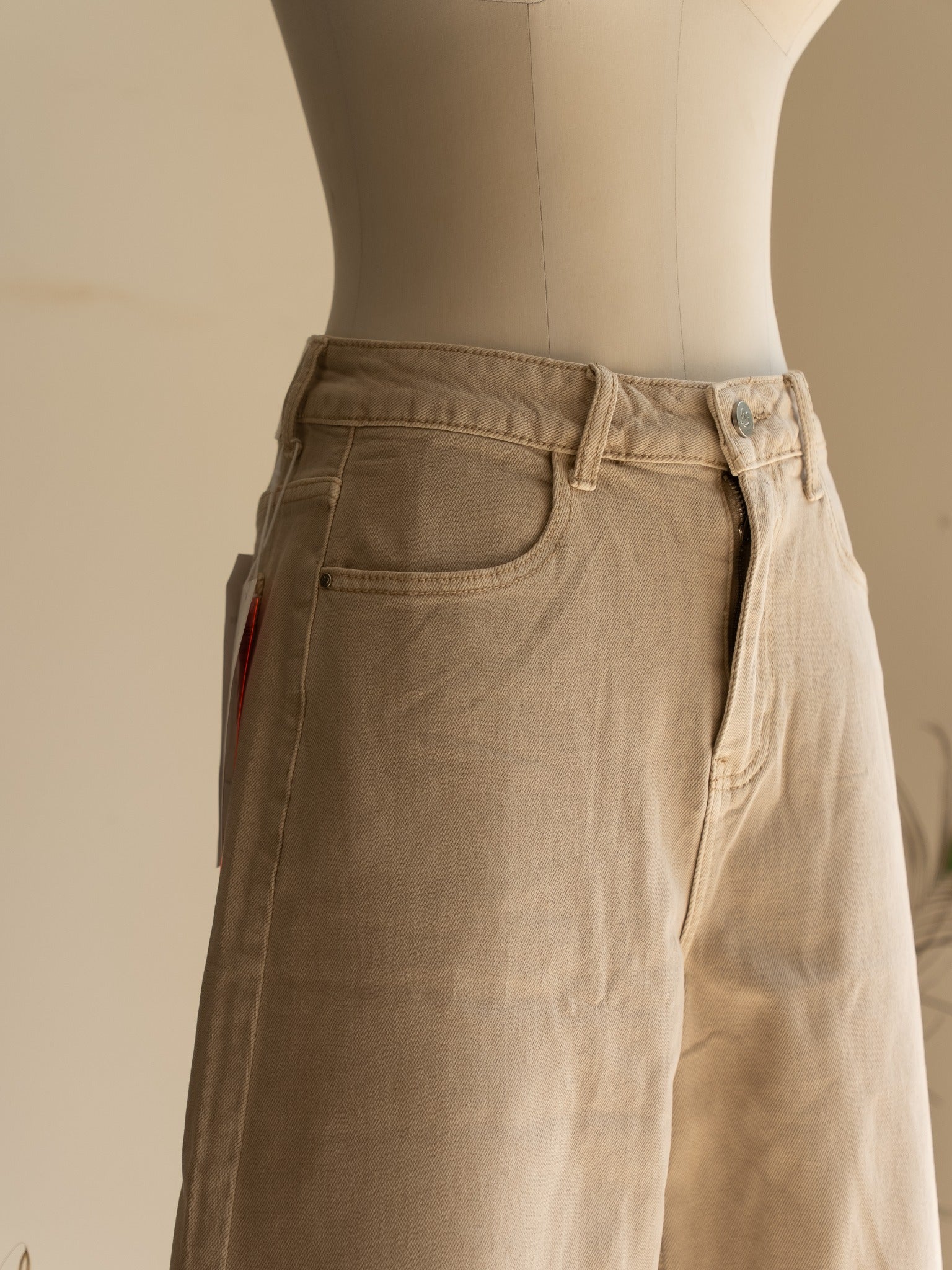 Bermuda Rachel en jean beige Studio Albine P