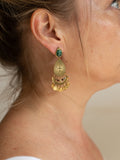 Boucles d’oreilles Matteo portées