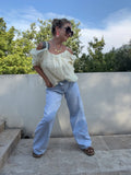 Blouse Lina Jaune Beurre