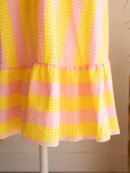 Détail volant robe Abigaelle