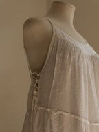 Vue dos robe Évangéline